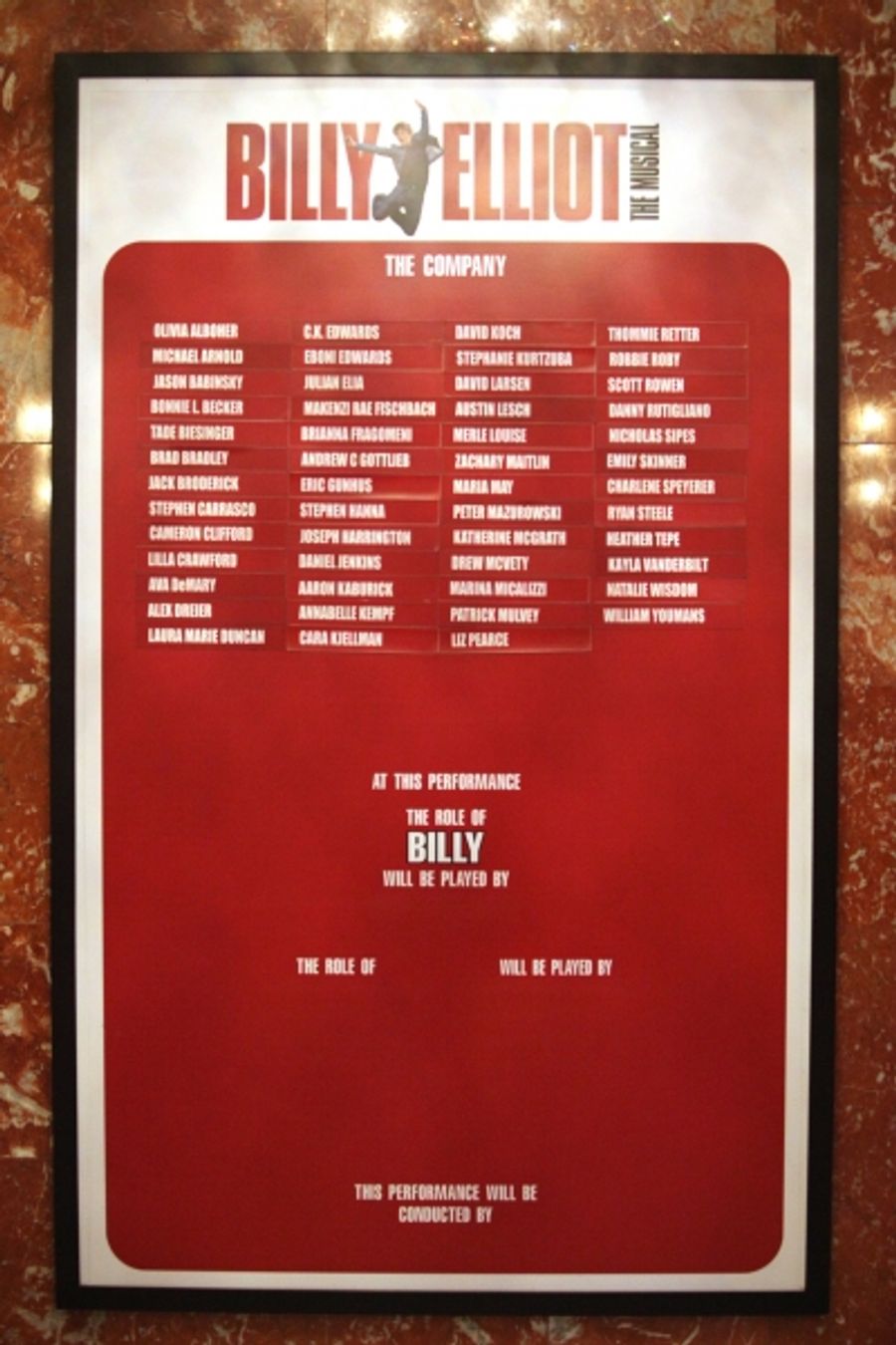 Photo Coverage: BILLY ELLIOT's Final Broadway Curtain Call Image