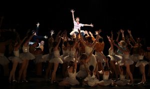 Joseph Harrington with the ensemble cast @ BroadwayWorld Joseph Harrington with the ensemble cast Photo