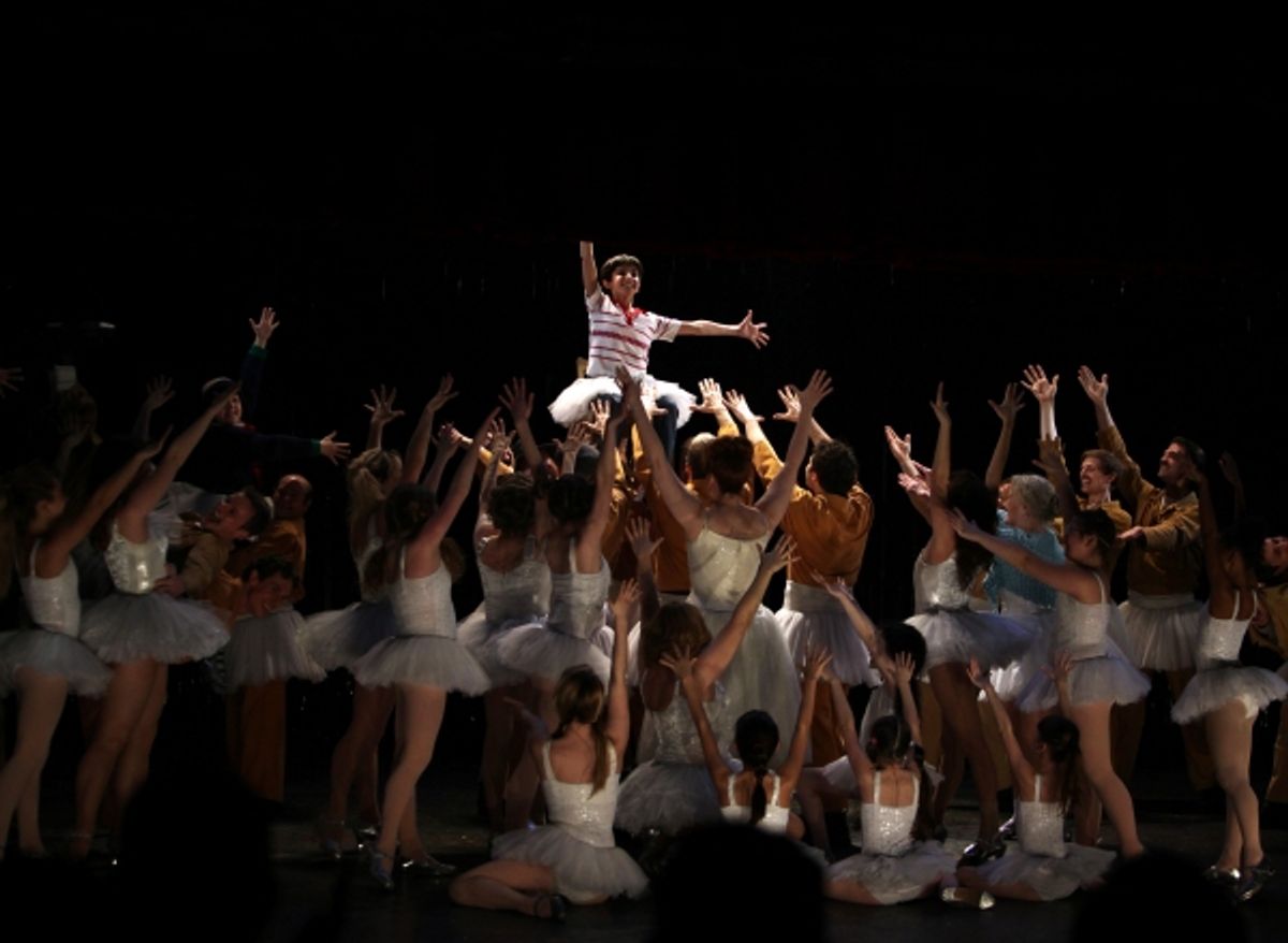 Joseph Harrington with the ensemble cast  at 