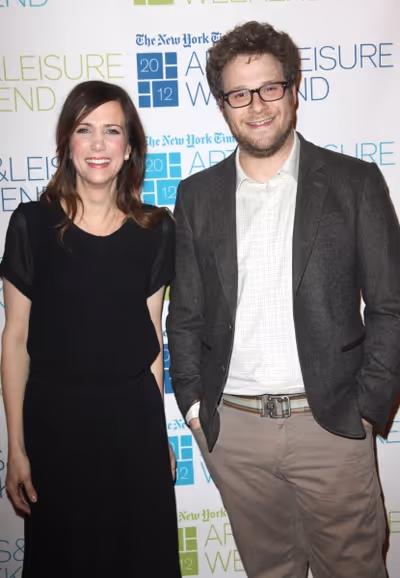 Kristen Wiig meeting Seth Rogen Photo
