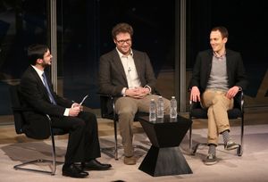 Seth Rogen & Will Reiser, interviewed by Dave Itzkoff @ BroadwayWorld Seth Rogen & Will Reiser, interviewed by Dave Itzkoff Photo