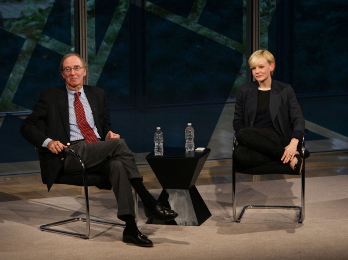 Carey Mulligan, interviewed by Charles McGrath at 