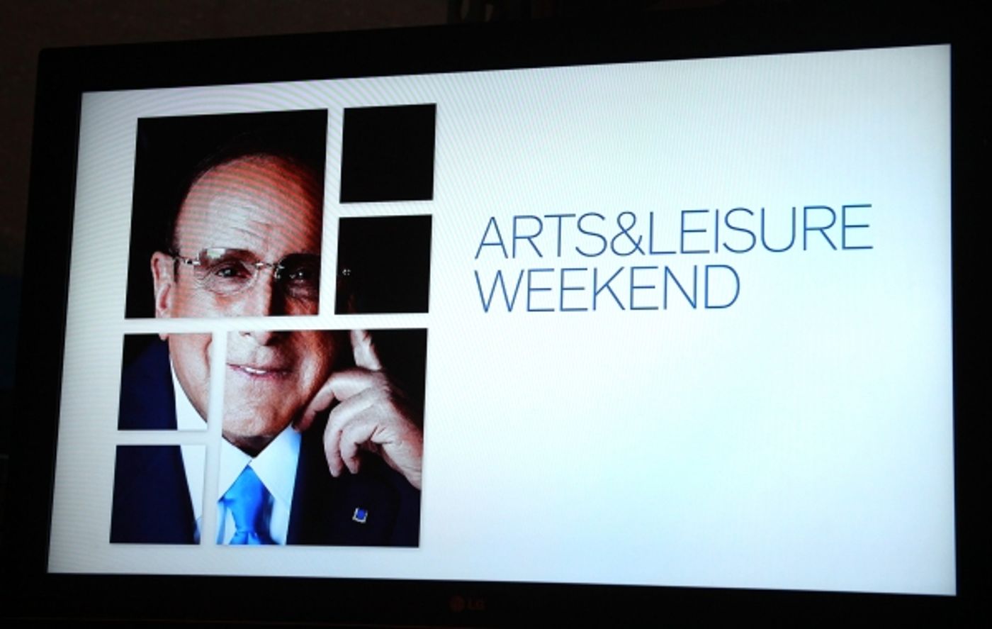 Photo Coverage: Clive Davis Visits New York Times Arts & Leisure Weekend  Image