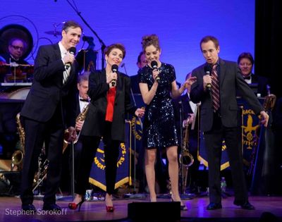 Howard McGillin, Christine Andreas, Laura Osnes, Jason Graae Photo