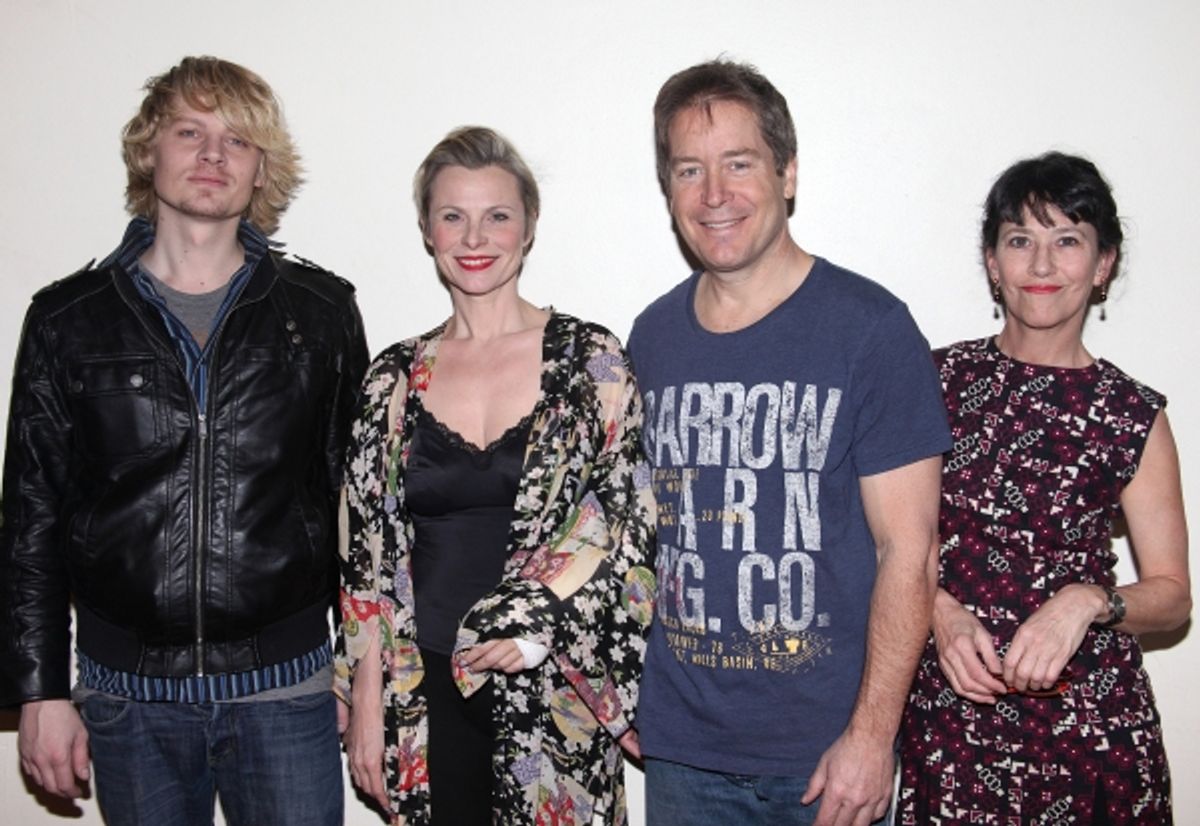 Jeffrey Carlson Angelica Page, Laurence Lau & Jan-Leslie Harding attending the Meet & Greet the cast of 'Psycho Therapy' at Shelter Studios in New York City. 1/9/2012 at 