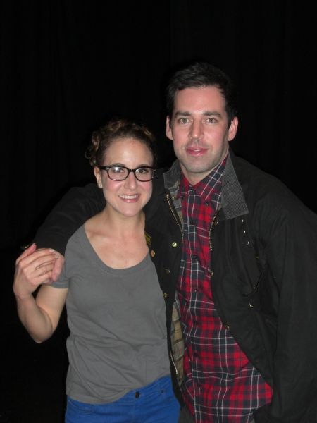 Photo Flash: John Roberts Visits SILENCE! THE MUSICAL  Image