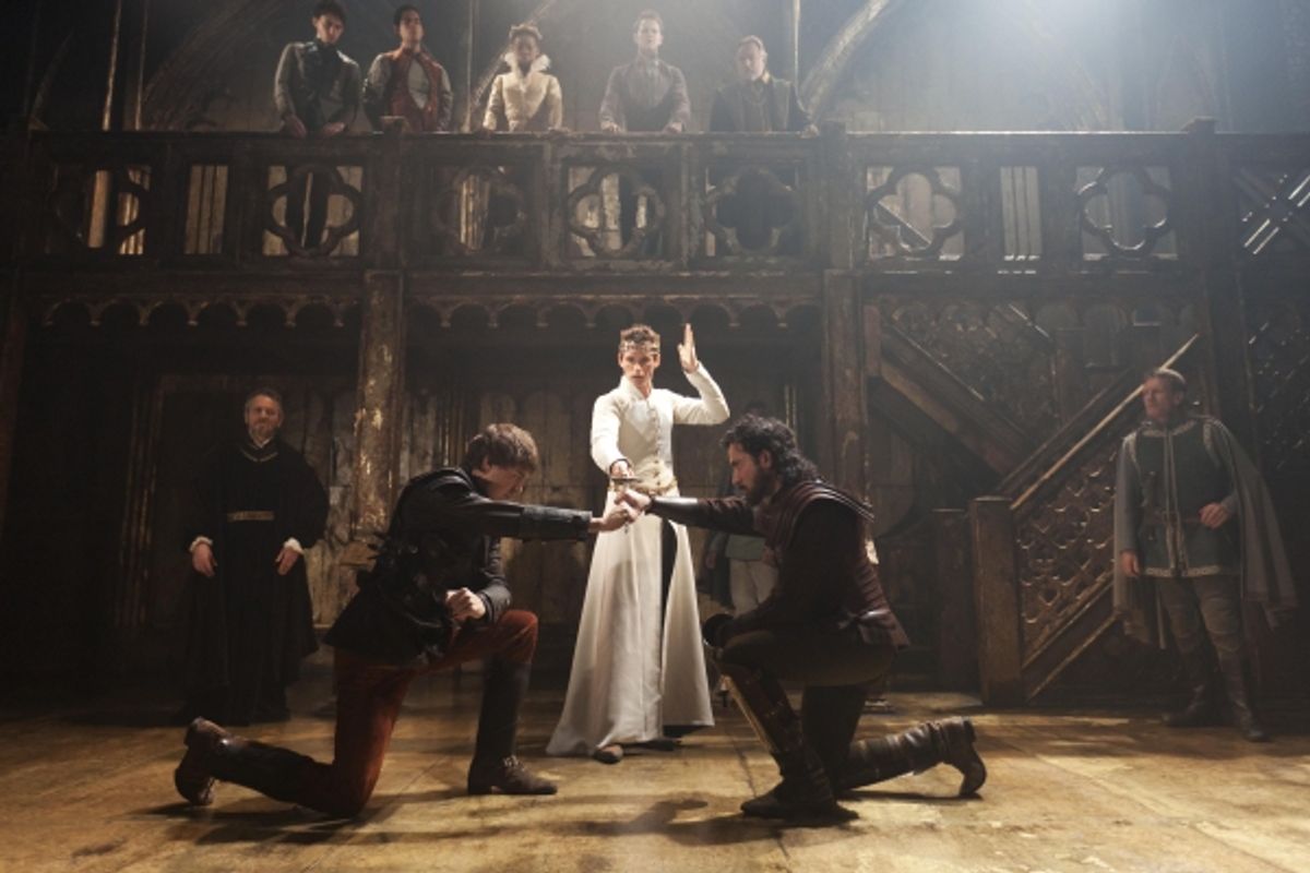 Andrew Buchan, Eddie Redmayne at 