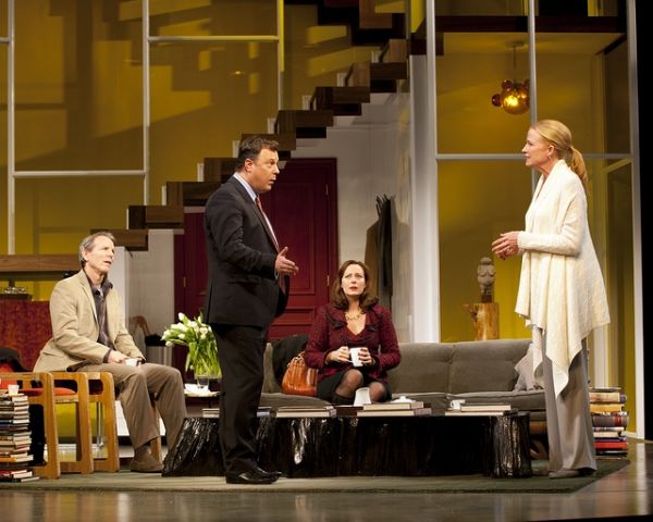 Johanna Day, Brooks Ashmanskas, Stephen Bogardus, and Christy Pusz  Photo