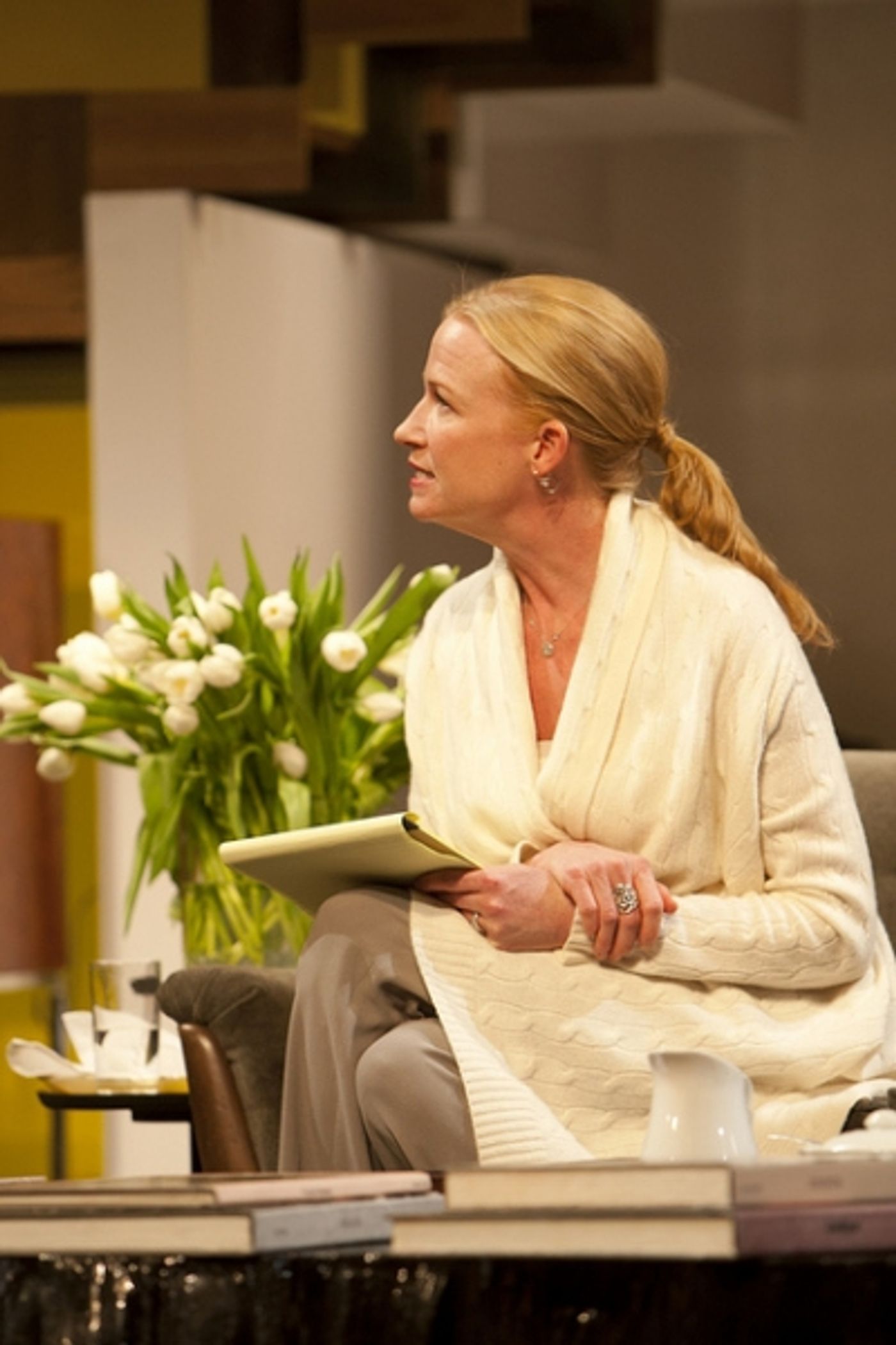 Photo Flash: First Look at Brooks Ashmanskas, Stephen Bogardus, et al. in Huntington Theatre Company's GOD OF CARNAGE  Image