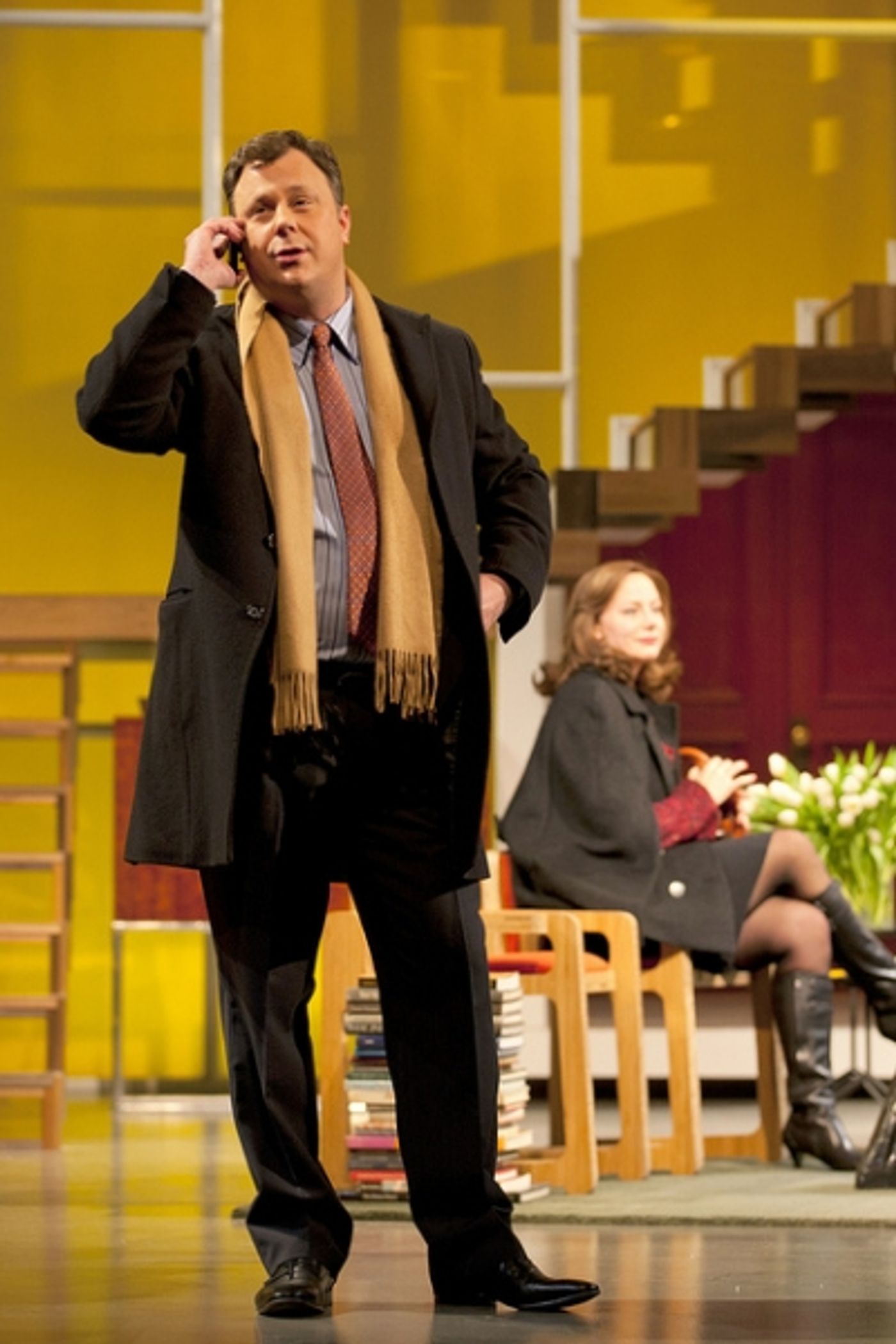 Photo Flash: First Look at Brooks Ashmanskas, Stephen Bogardus, et al. in Huntington Theatre Company's GOD OF CARNAGE  Image