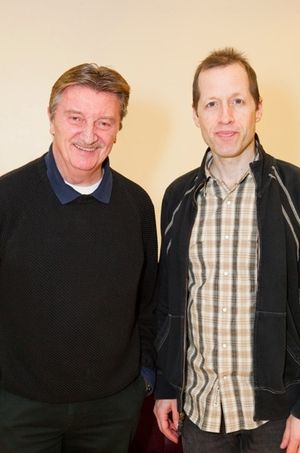 Larry Bryggman and Tim Hopper @ BroadwayWorld Larry Bryggman and Tim Hopper Photo
