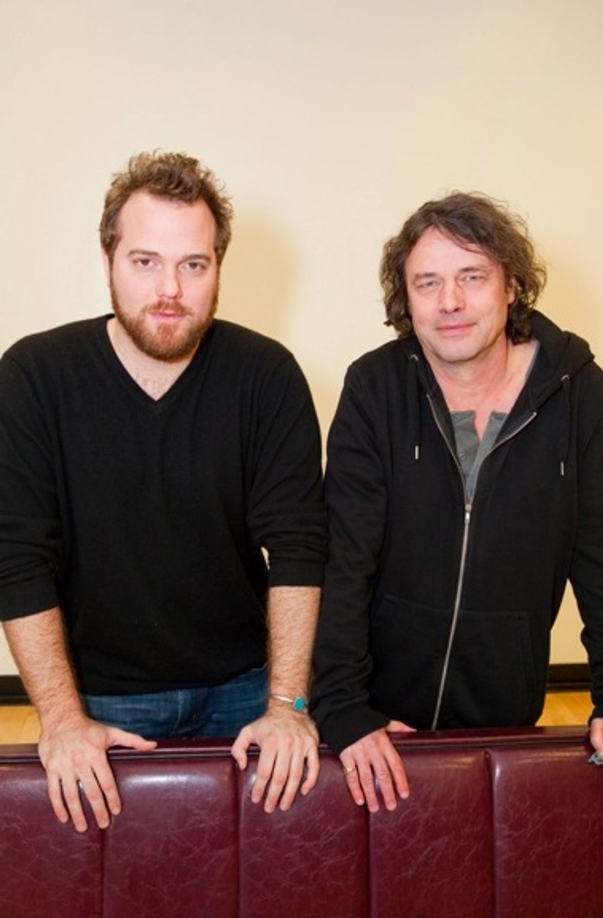 Gabe McKinley and David Leveaux at 