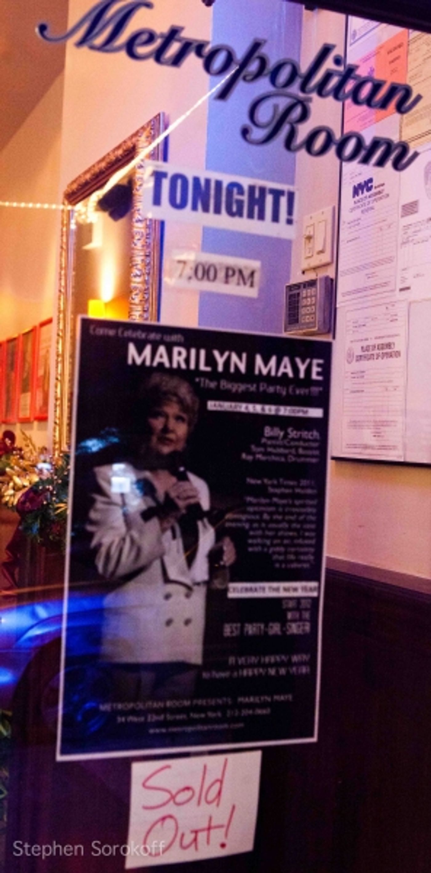 Photo Coverage: Marilyn Maye in Action: Plays Metropolitan Room and Hosts Master Class  Image