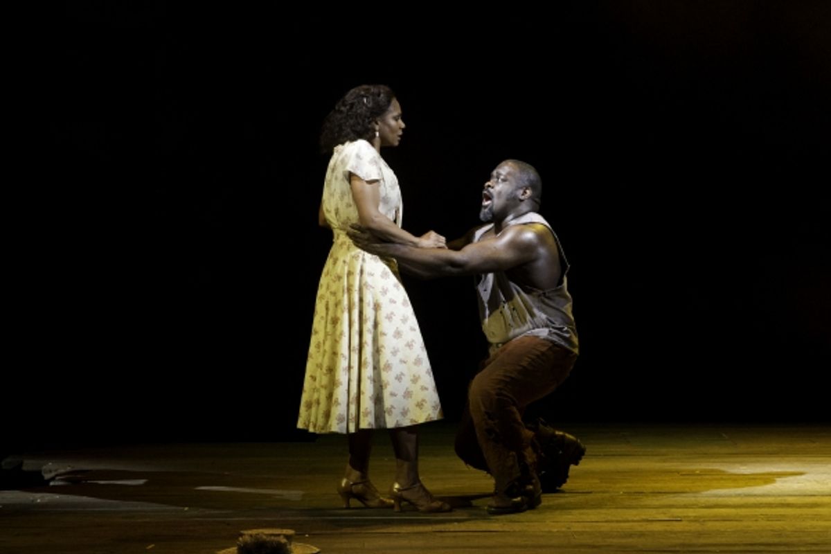 Audra McDonald, Phillip Boykin at 