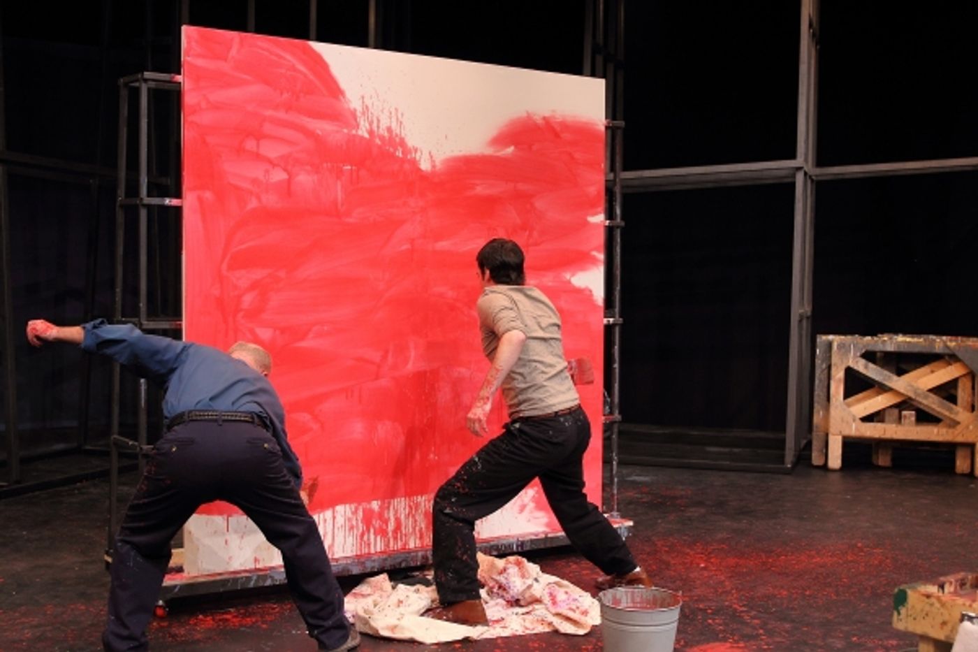 Photo Flash: First Look at Human Race's RED Photo Flash: First Look at Human Race's RED Image