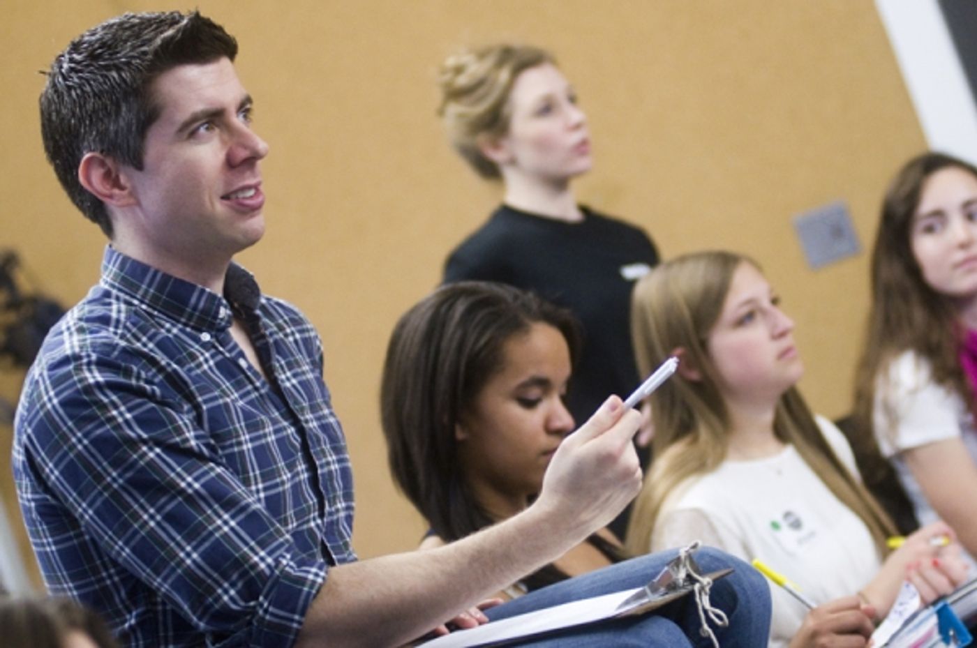 Photo Flash: Alice Ripley & More Host Broadway Workshop with Performing Arts Students  Image