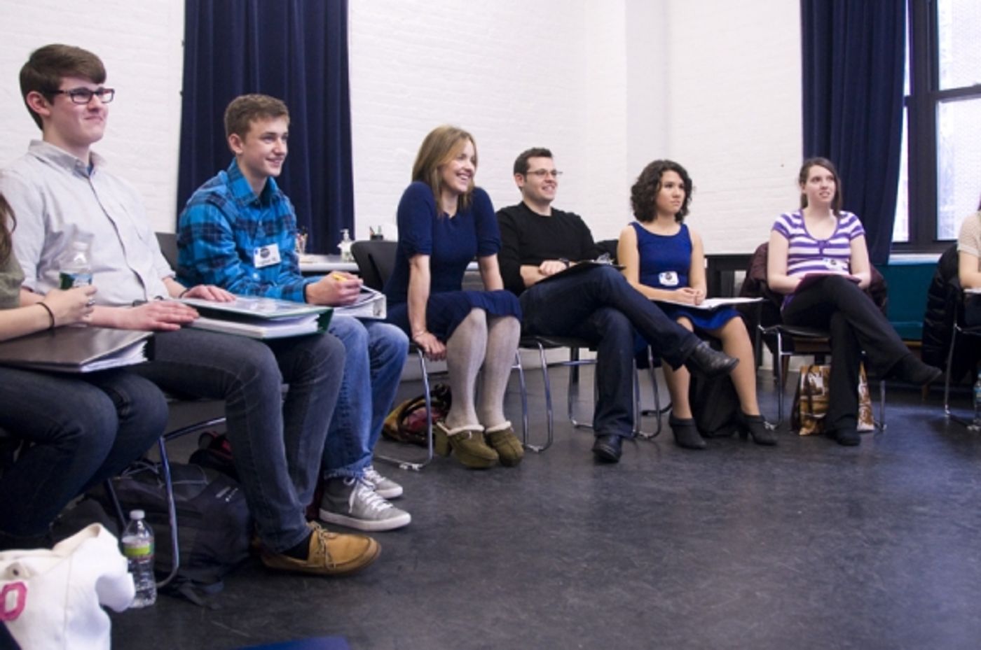 Photo Flash: Alice Ripley & More Host Broadway Workshop with Performing Arts Students  Image