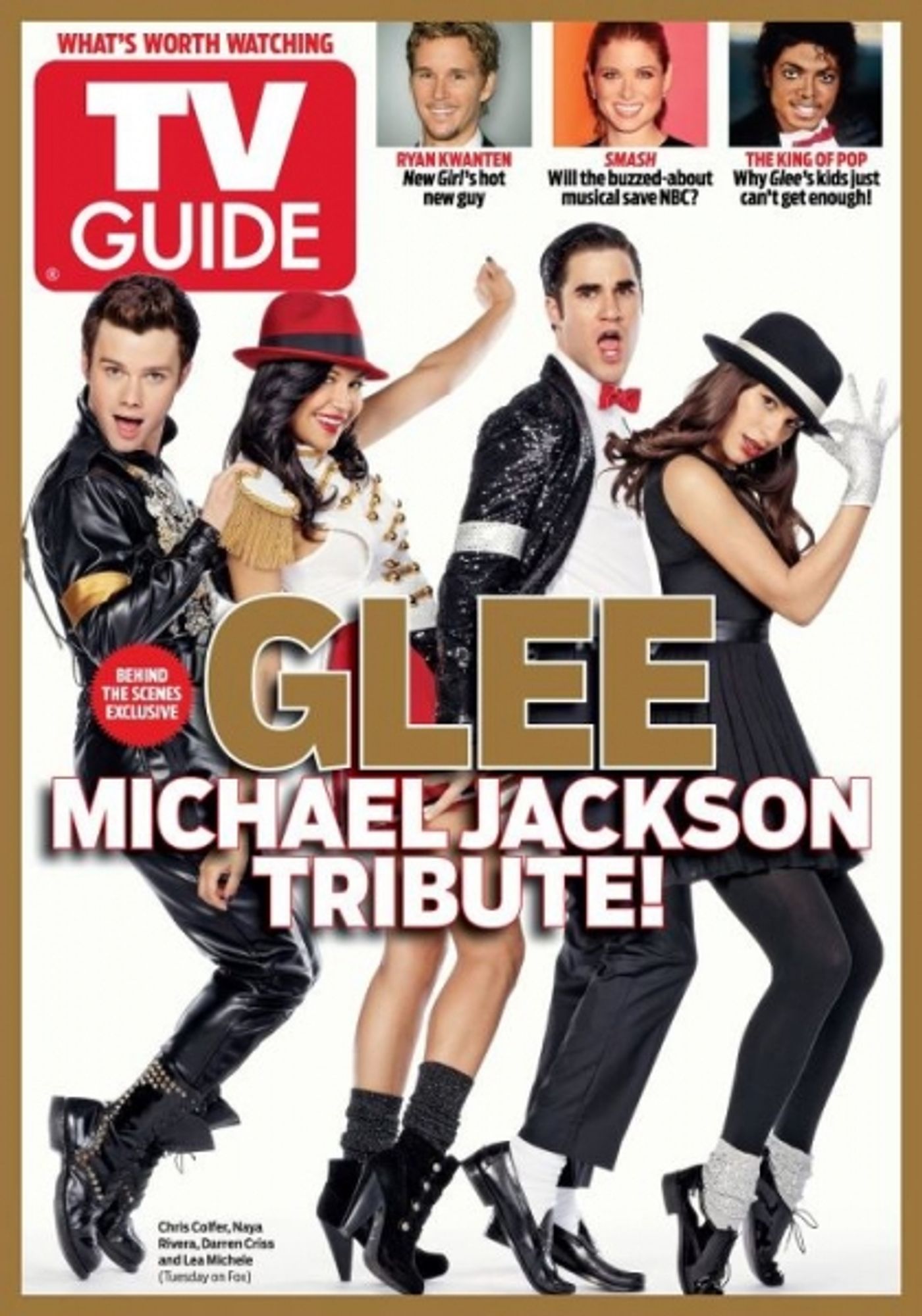 Photo Flash: GLEE Cast Channels Michael Jackson!  Image