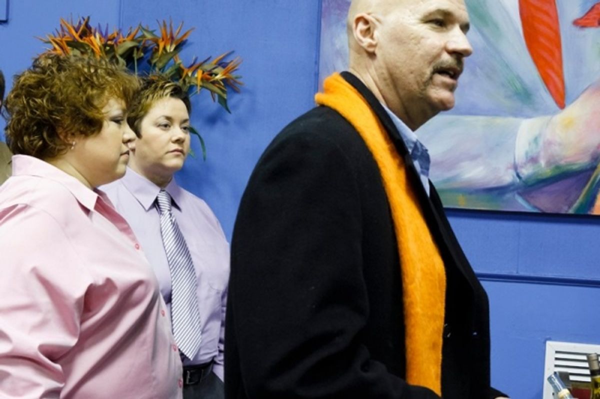 Tara McBay, Donald Powell at 