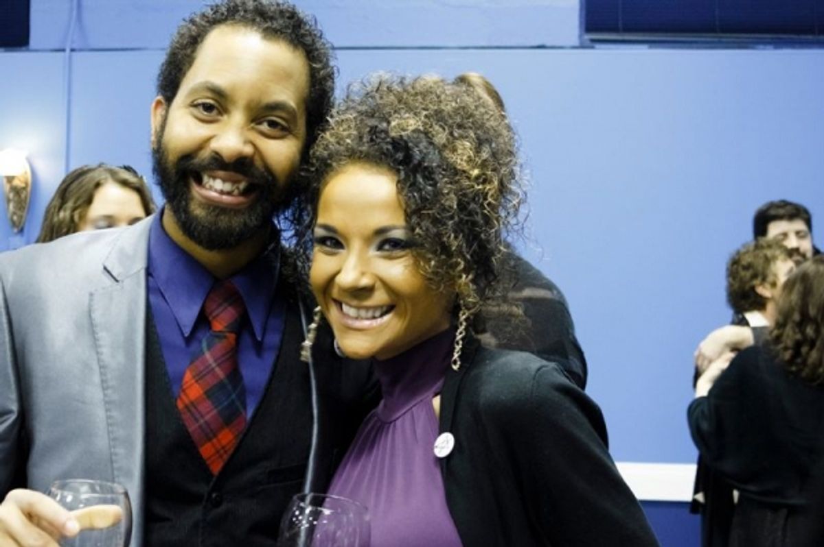 Michael Ruff and Joanne Coleman at 