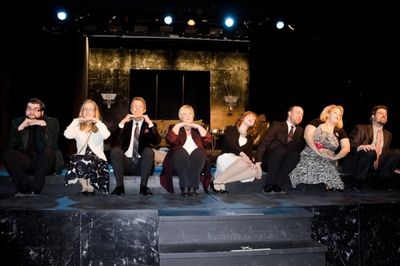 Russell Qualls, Lindsay Terrizzi Hess, Daron Bruce, Debbie Kraski, Megan Murphy Chamb Photo