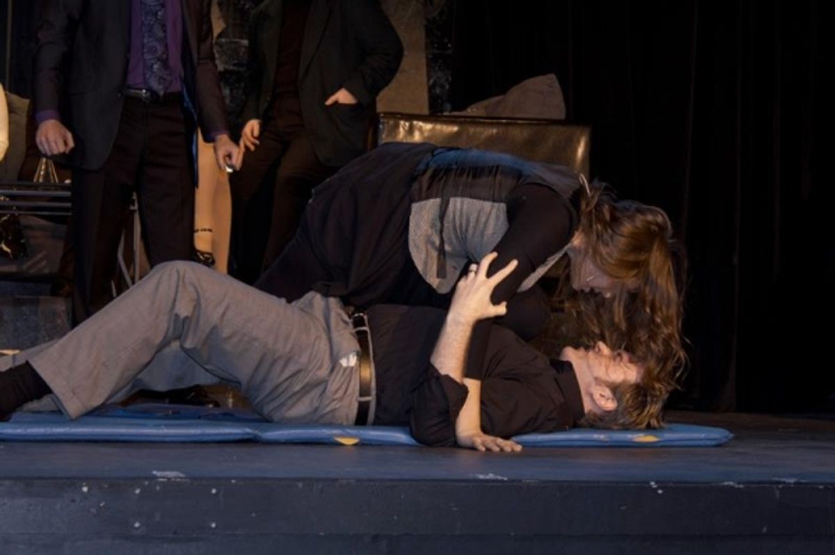 Rebekah Durham and Geoff Davin at 