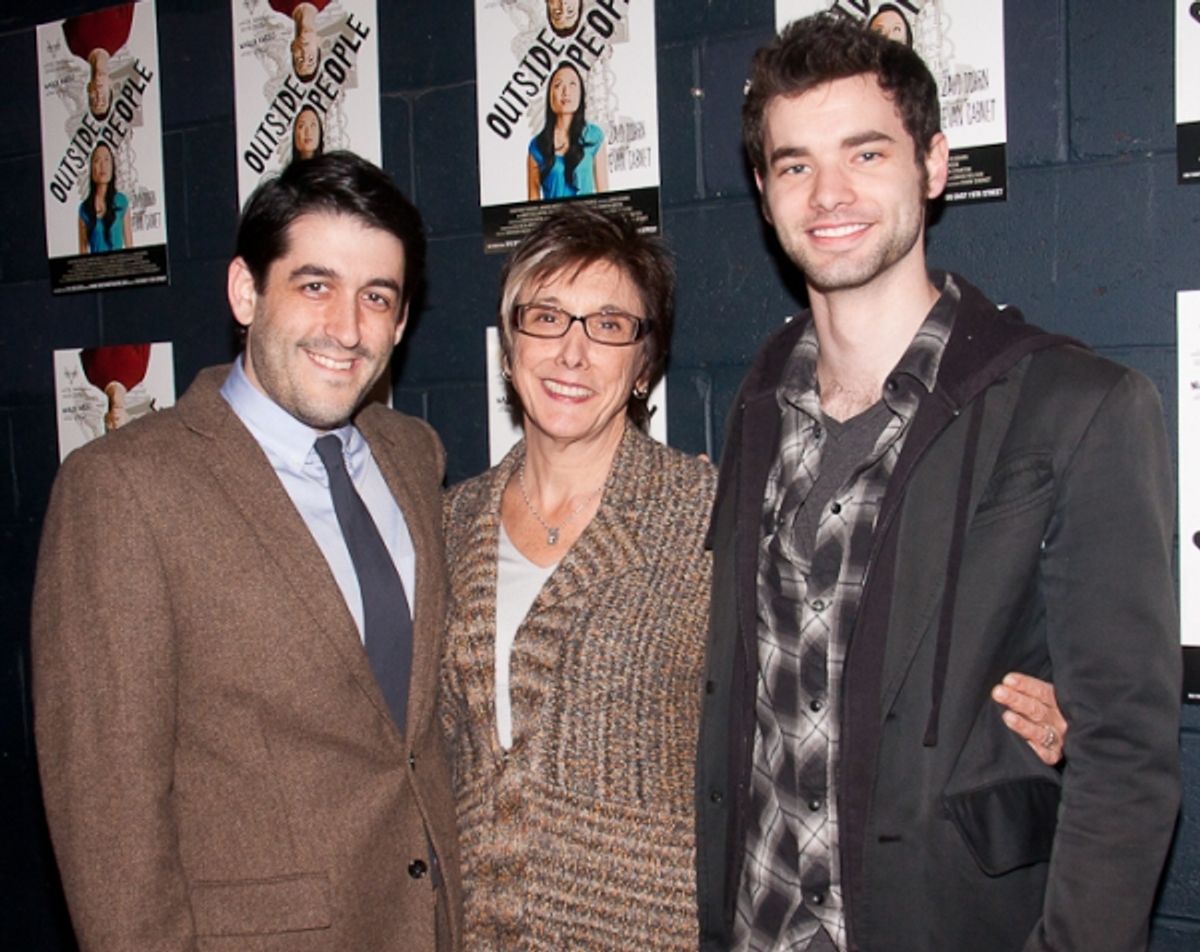 Evan Cabnet, Robyn Goodman, Jake O'Connor at 