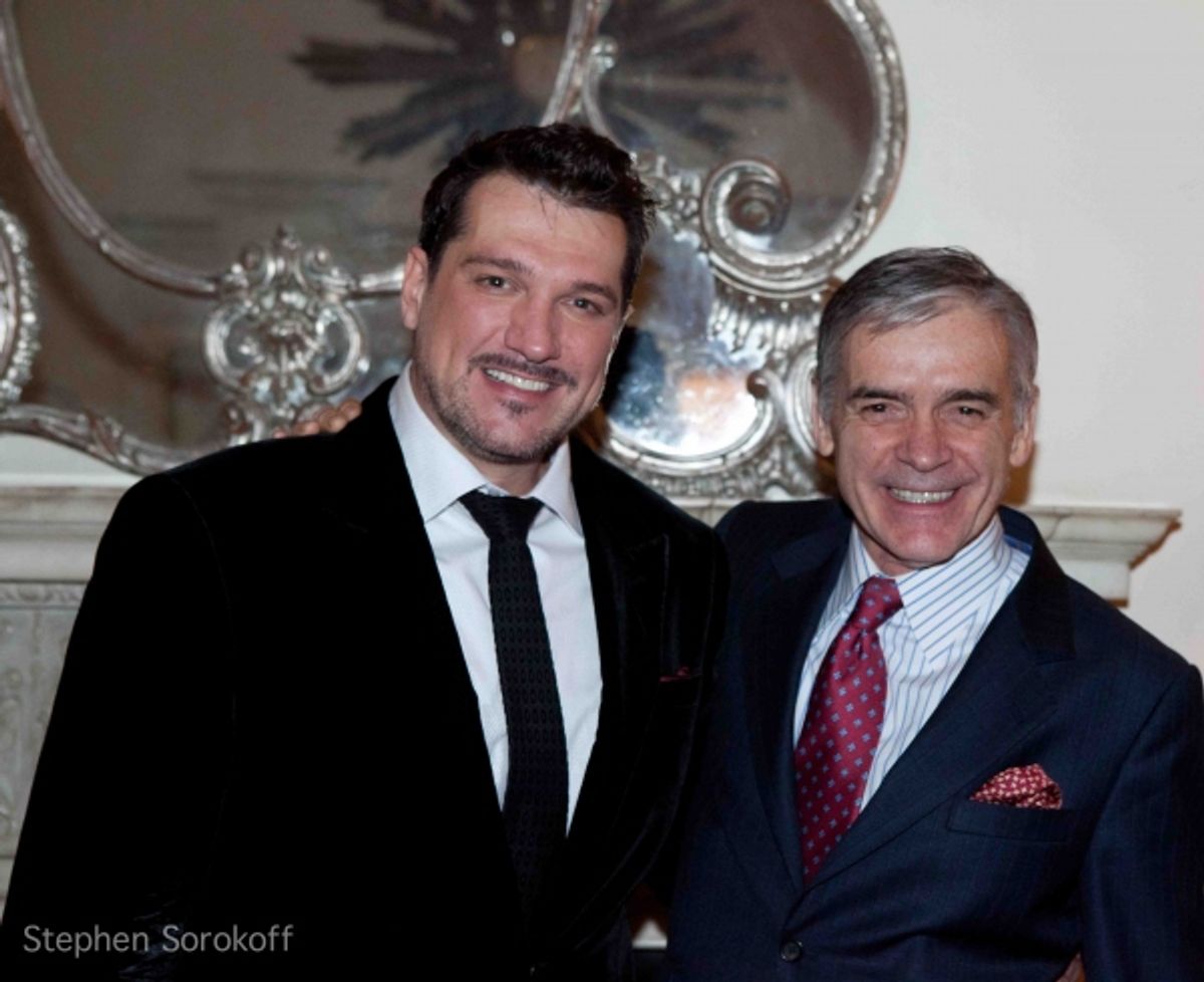 Paulo Szot & Managing Director Erich Steinbock at 
