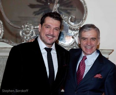 Paulo Szot & Managing Director Erich Steinbock Photo