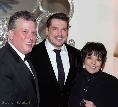 Billy Stritch, Paulo Szot, Liza Minnelli Photo