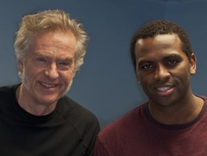 Co-stars Peter Brouwer and Leopold Lowe @ BroadwayWorld Co-stars Peter Brouwer and Leopold Lowe Photo