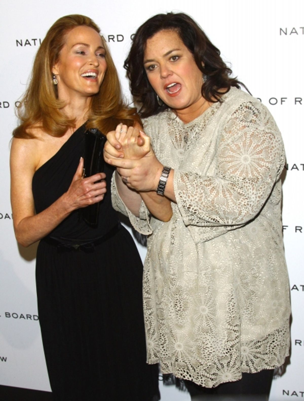 Michelle Rounds and Rosie O'Donnell
 at 