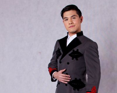 Fredison Lo as Rolf; photo c/o Resorts World Manila Photo