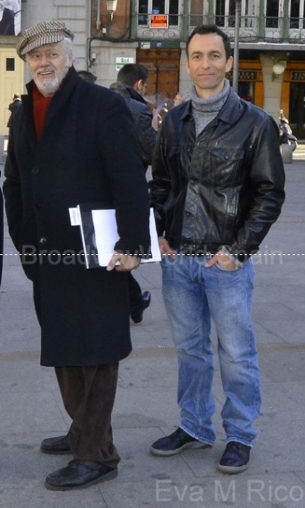  Mario Gas (izda.) junto a el fotÃƒÂ³grafo Sergio Parra Photo