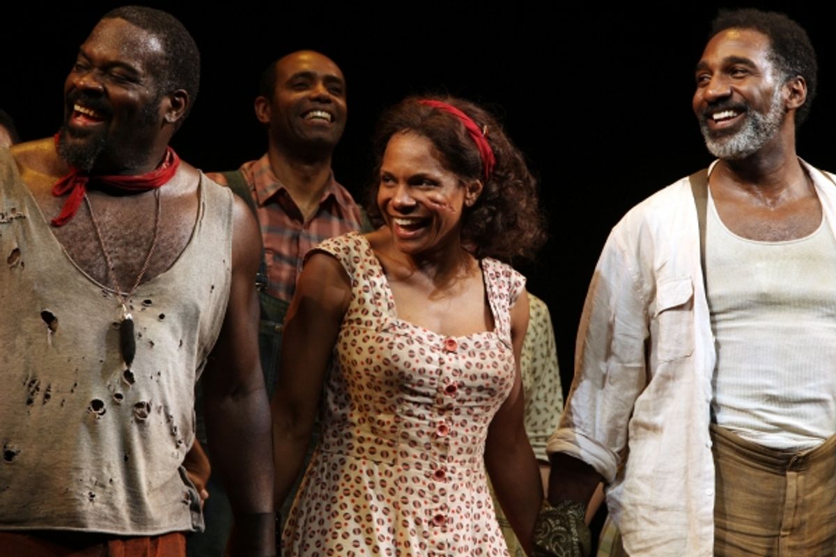 Phillip Boykin, Audra McDonald, Norm Lewis  at 