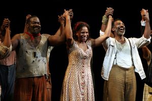 Phillip Boykin, Audra McDonald, Norm Lewis  Photo