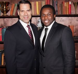 Christopher Innvar and Joshua Henry @ BroadwayWorld Christopher Innvar and Joshua Henry Photo