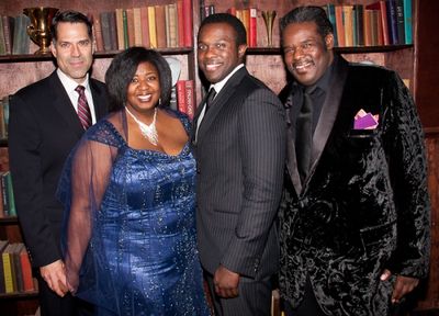 Christopher Innvar, NaTasha Yvette Williams, Joshua Henry, and Roosevelt Andre Credit Photo