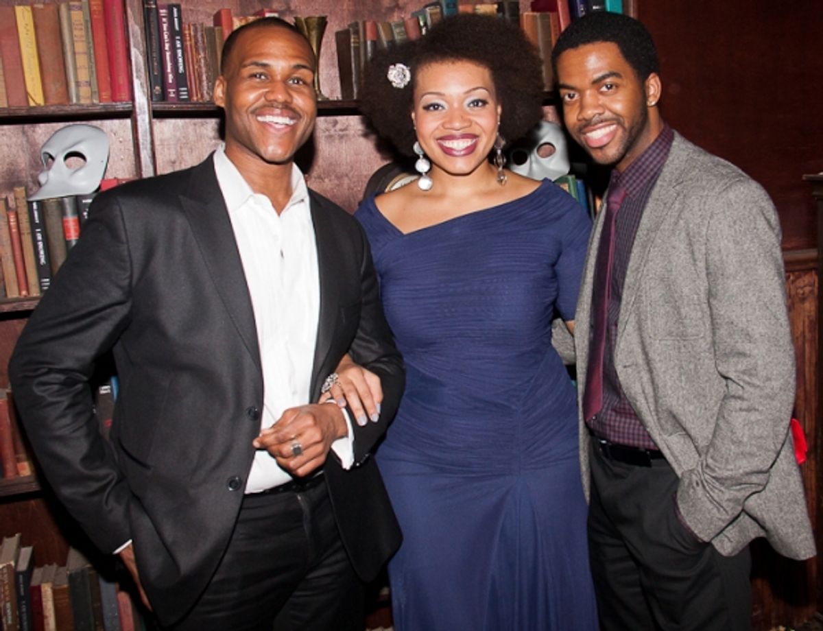  David Hugheyy, Carmen Ruby Floyd, and Julius Thomas III at 