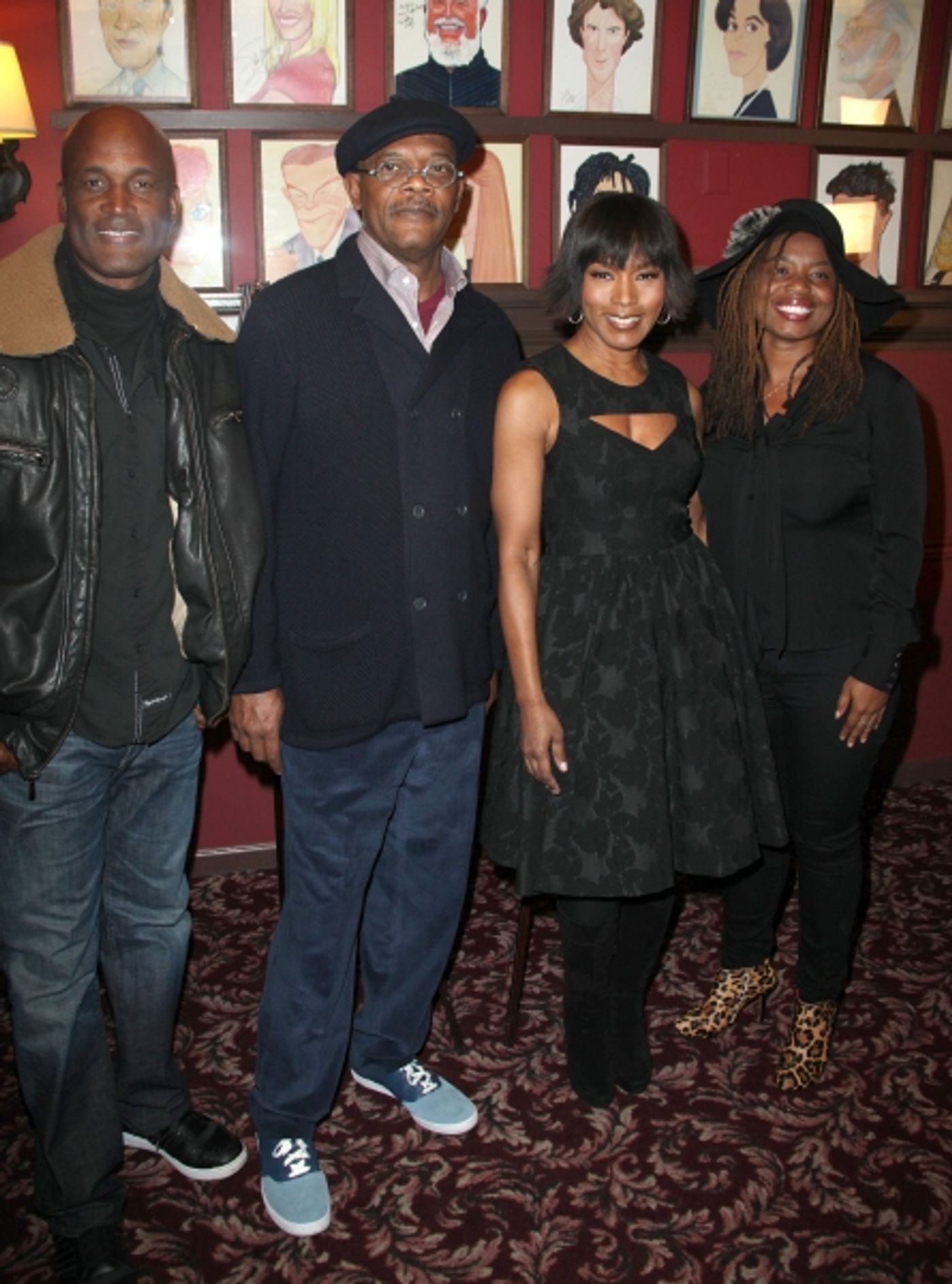 Photo Coverage: Samuel L. Jackson and Angela Bassett Unveil Sardi's Portraits! Photo Coverage: Samuel L. Jackson and Angela Bassett Unveil Sardi's Portraits! Image