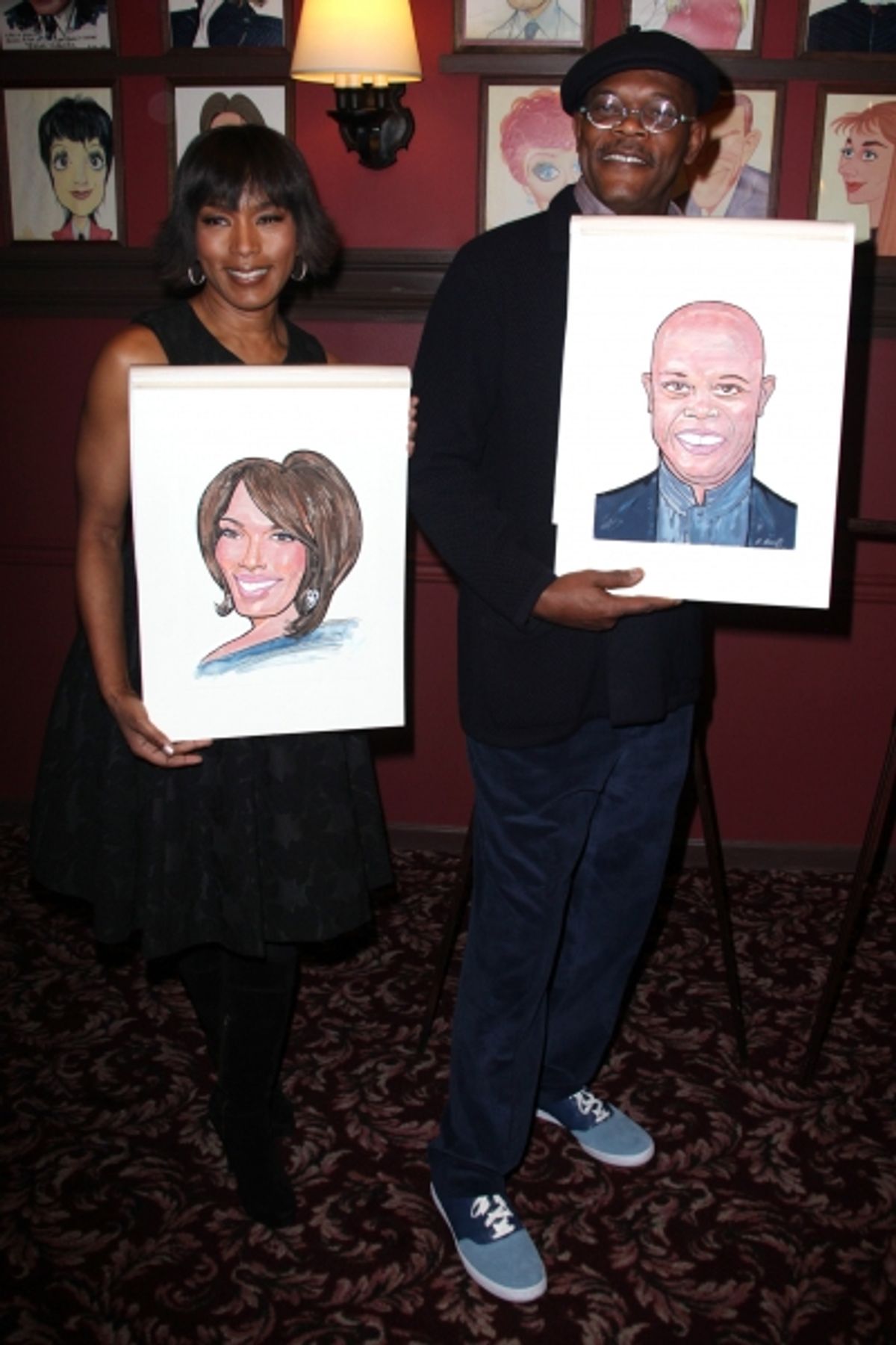 Angela Bassett & Samuel L. Jackson  at 