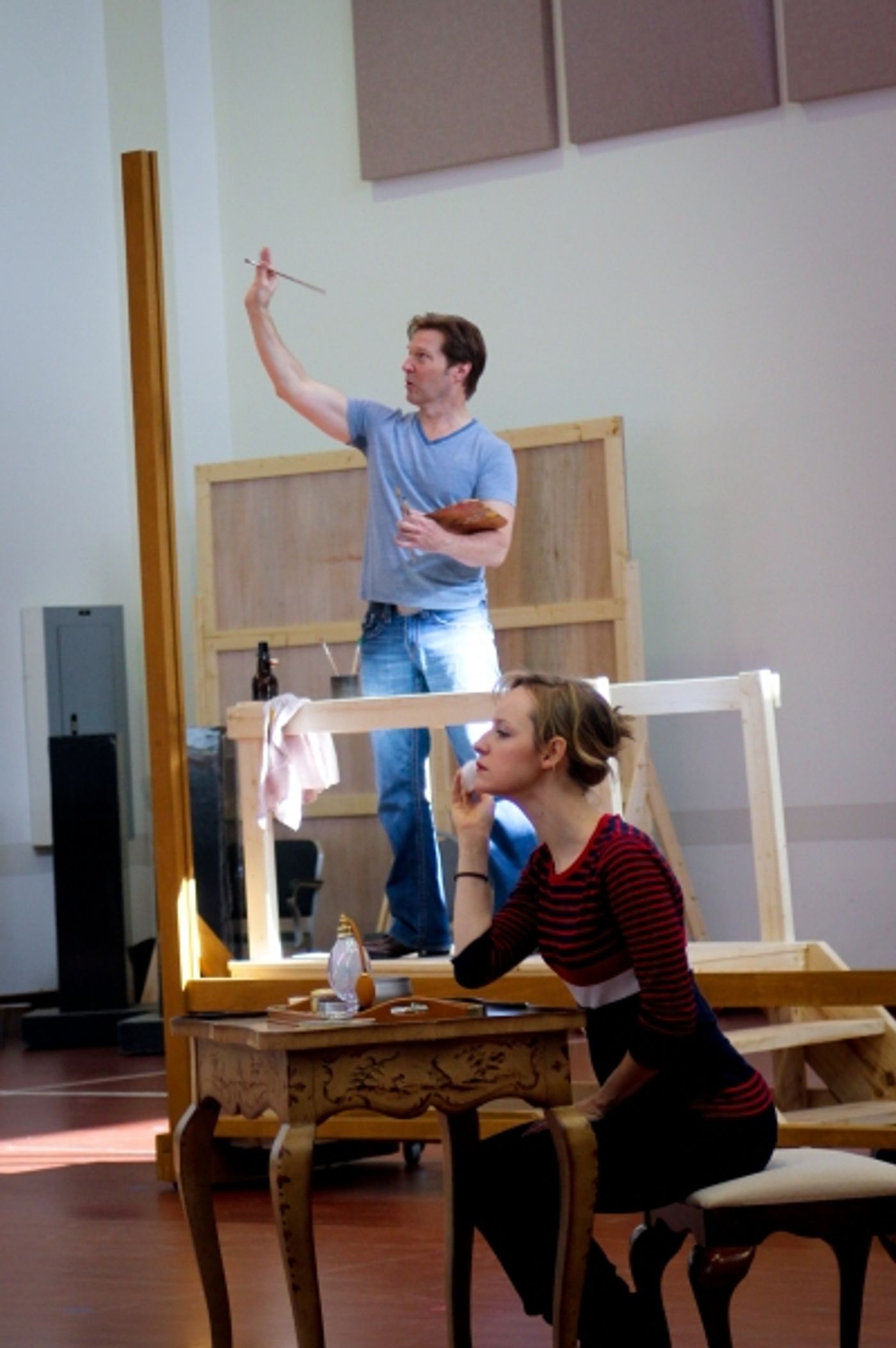 Photo Flash: Behind-the-Scenes of SUNDAY IN THE PARK WITH GEORGE at Repertory Theatre of St. Louis  Image