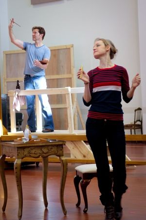 Ron Bohmer and Erin Davie @ BroadwayWorld Ron Bohmer and Erin Davie Photo