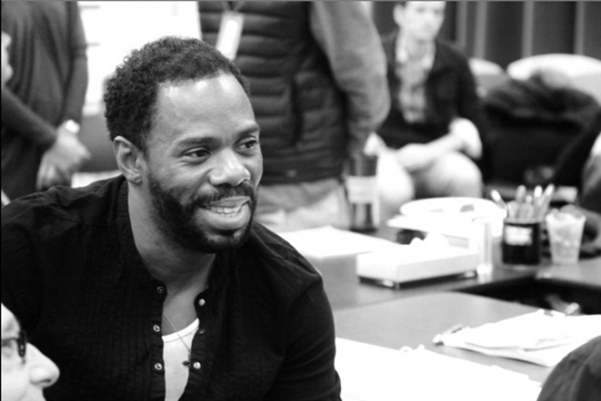 Coleman Domingo at Signature Theatre's BLOOD KNOT In Rehearsal