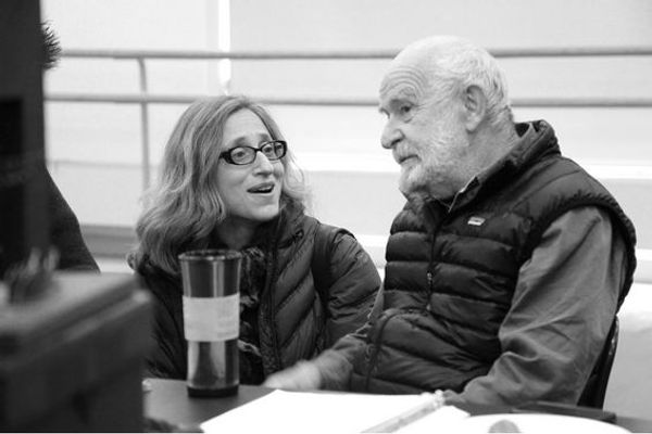Erika Mallin, Athol Fugard Photo
