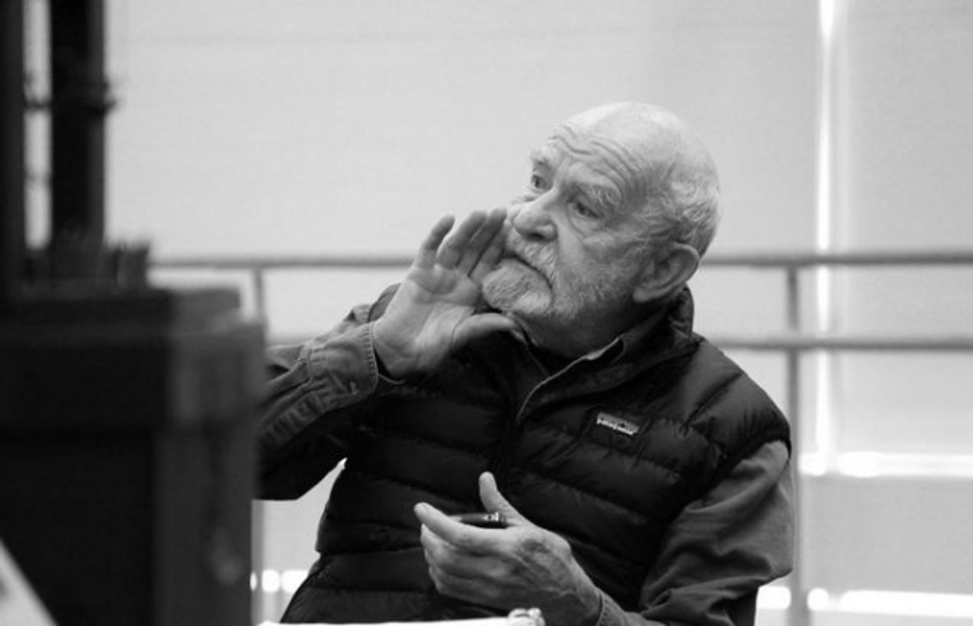 Photo Flash: In Rehearsal with Athol Fugard & Cast of BLOOD KNOT  Image