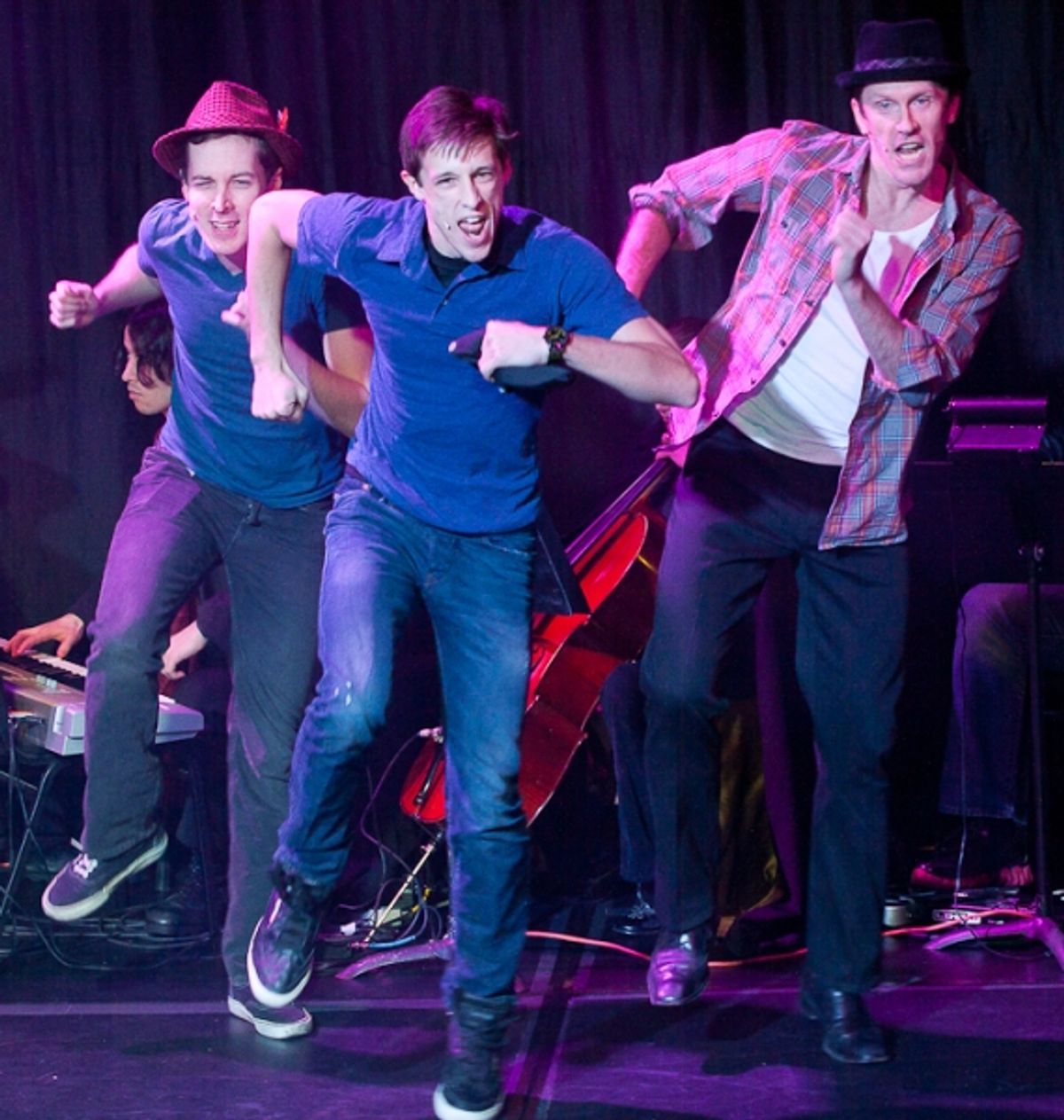 Olli Haaskivi, Jason Michael Snow, and Jeffry Denman at 