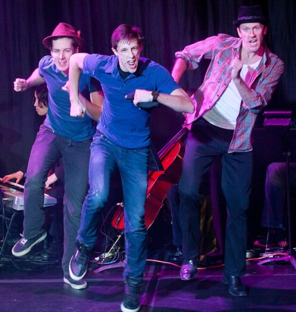 Olli Haaskivi, Jason Michael Snow, and Jeffry Denman Photo