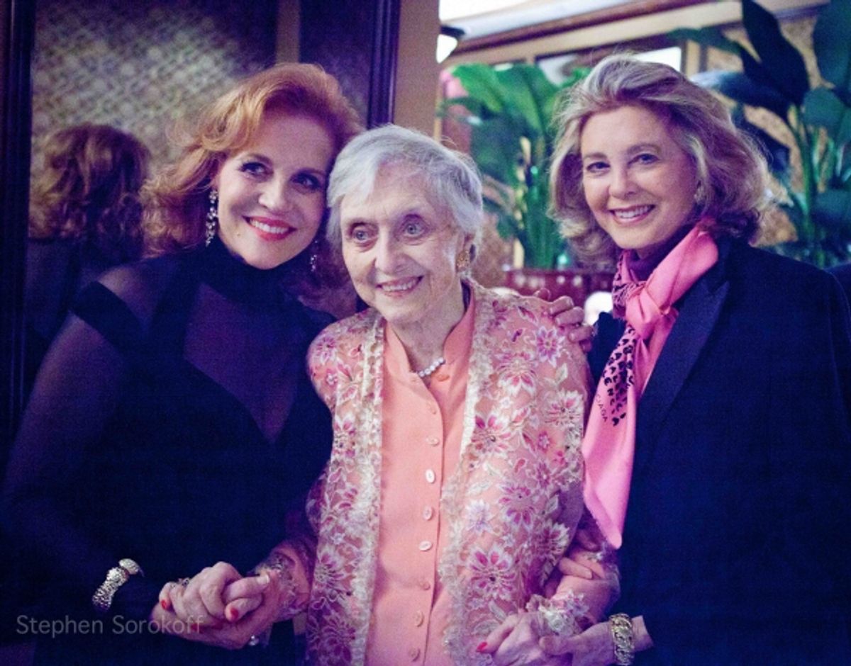 Anna Bergman, Celeste Holm, Maria Cooper at 