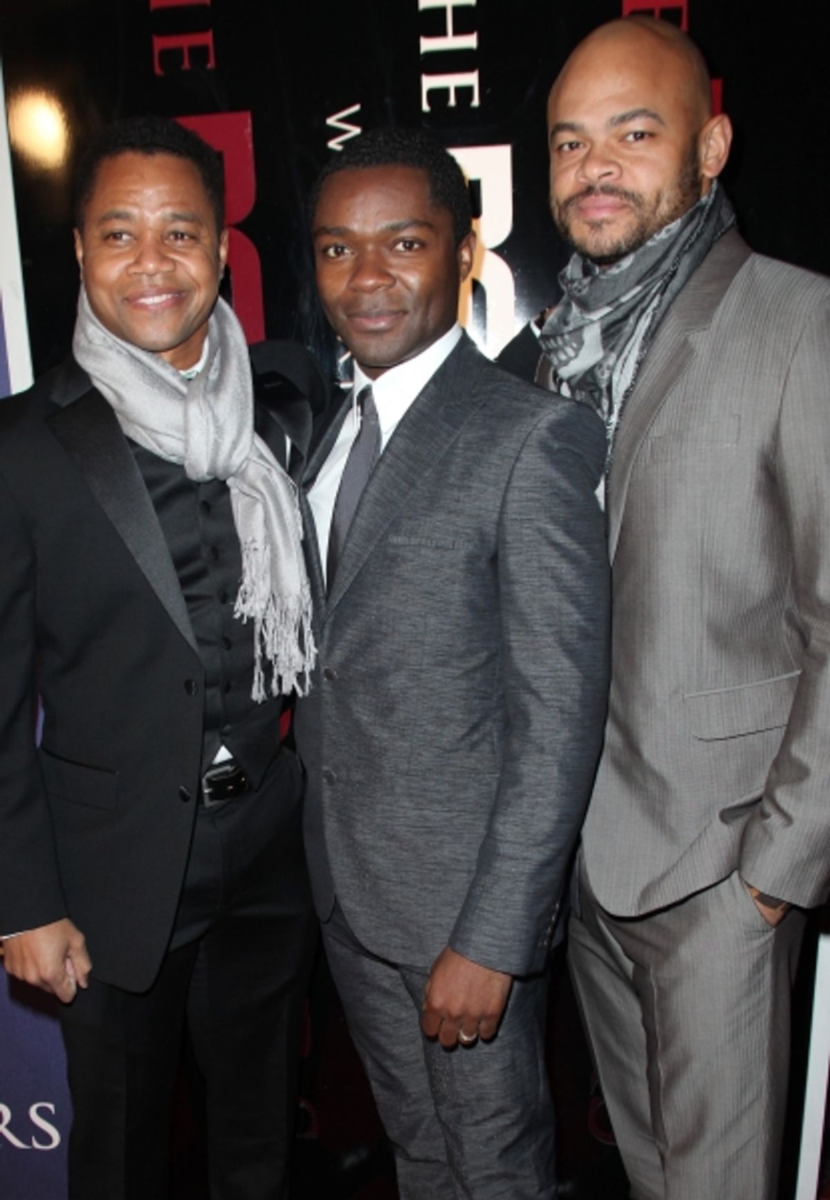 Cuba Gooding Jr, David Oyelowo and Anthony Hemingway  at 